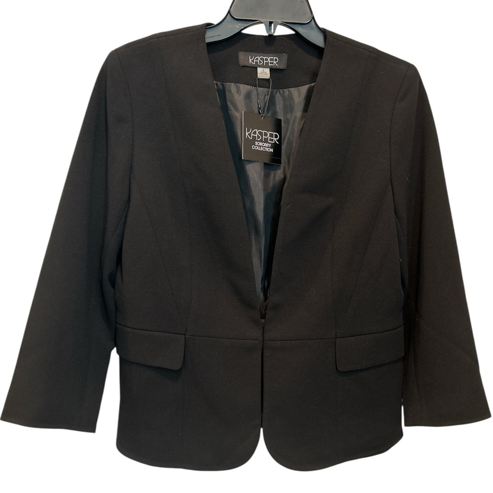 KASPER Sorority Collection Black Blazer